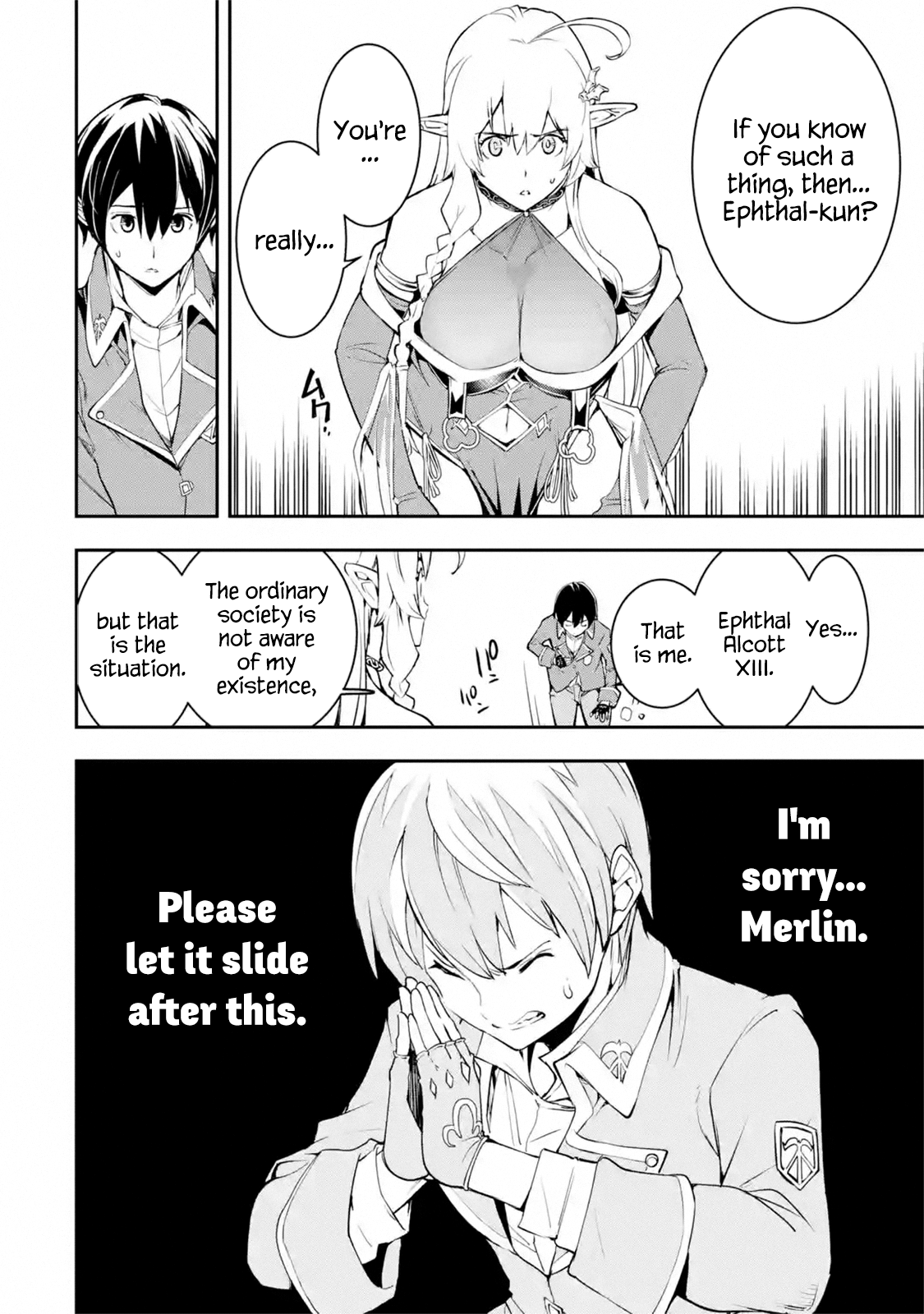 Rakudai Kenja no Gakuin Musou Chapter 8.3 9